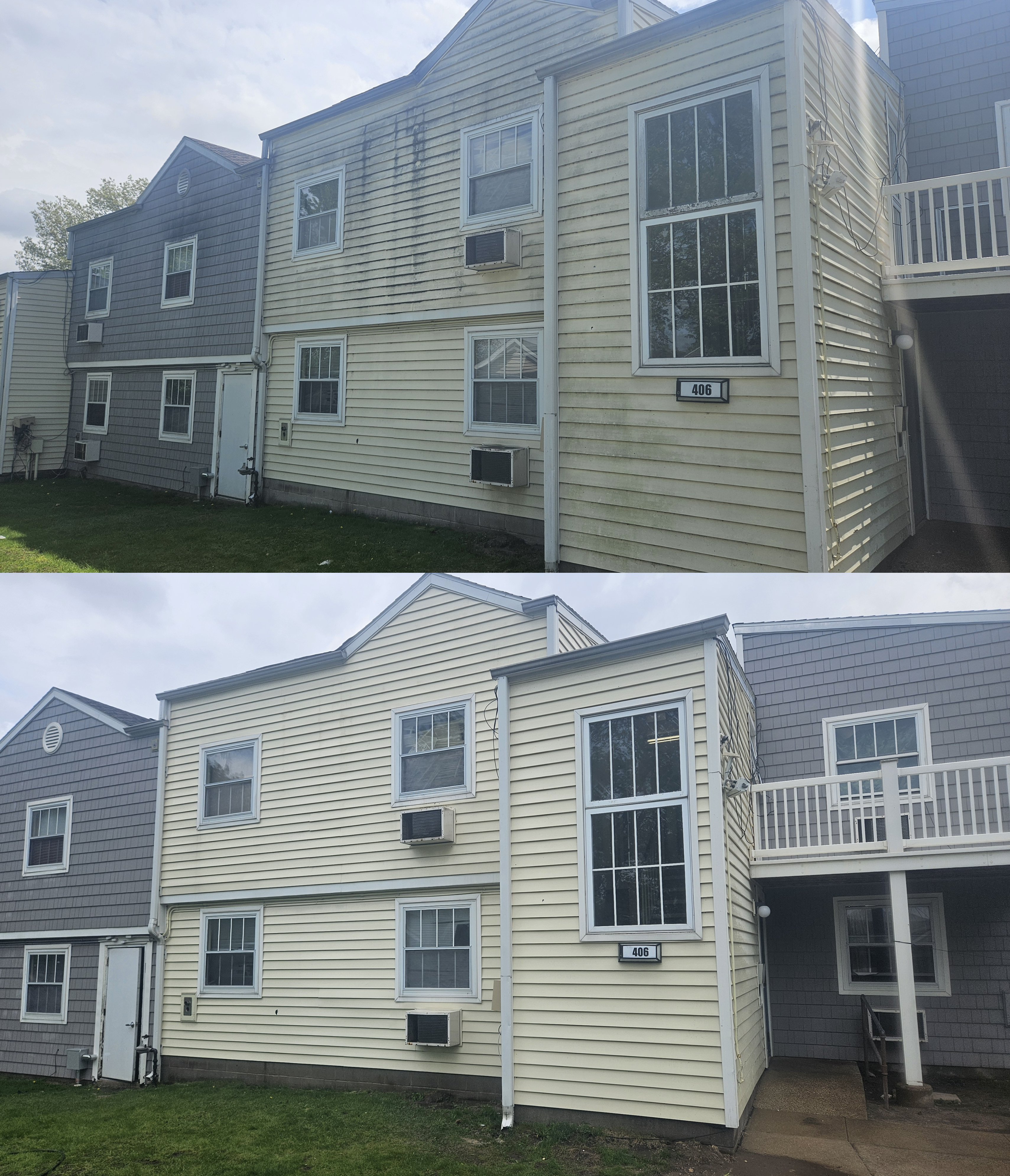 Apartment Complex Exterior After