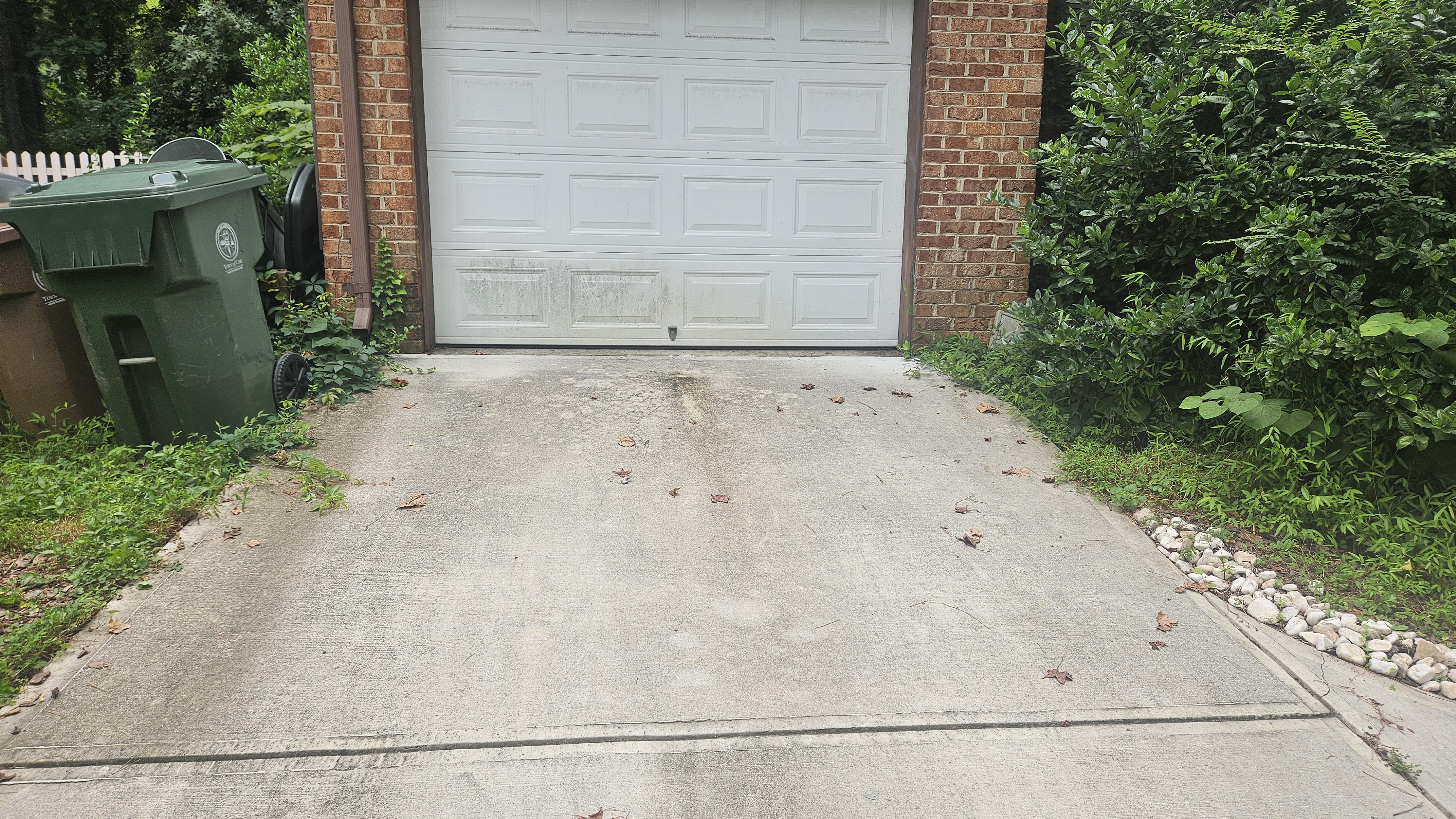 Concrete Cleaning 2 before